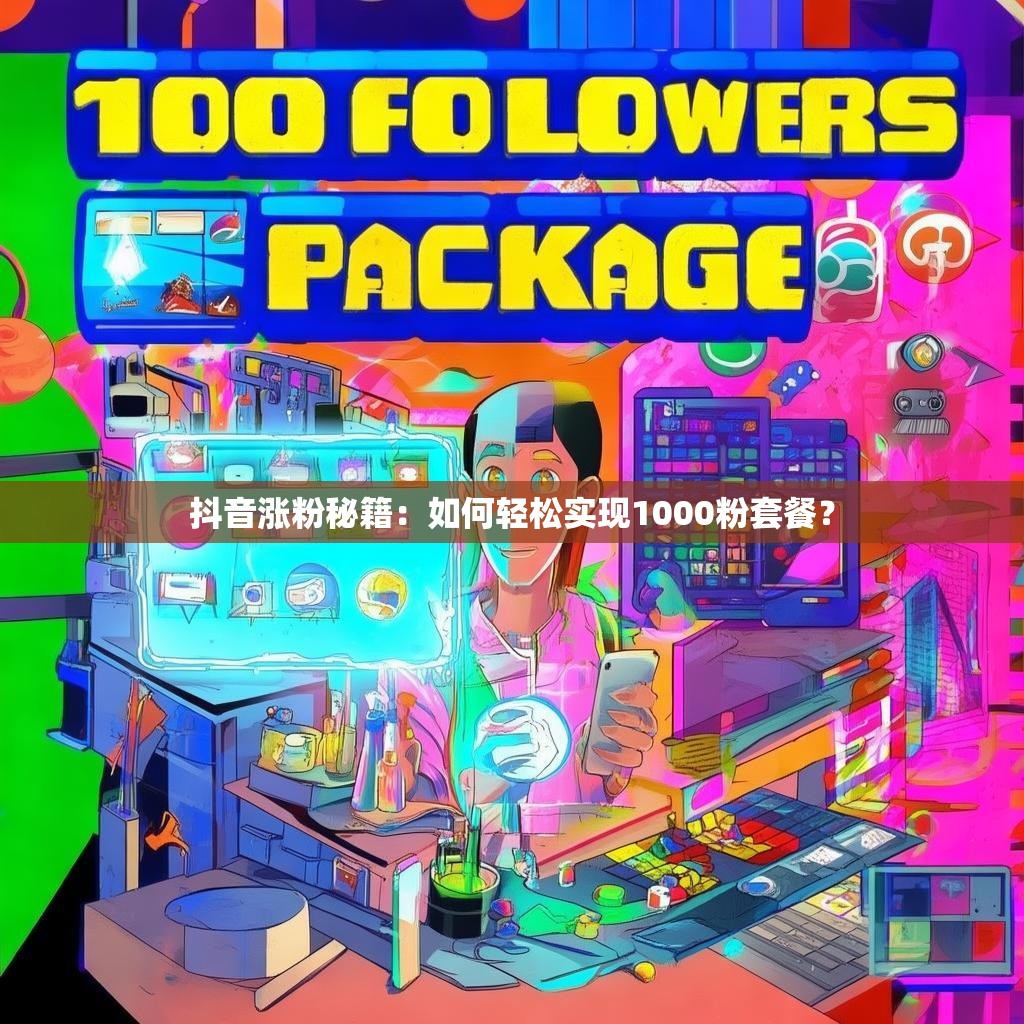 抖音涨粉秘籍：如何轻松实现1000粉套餐？