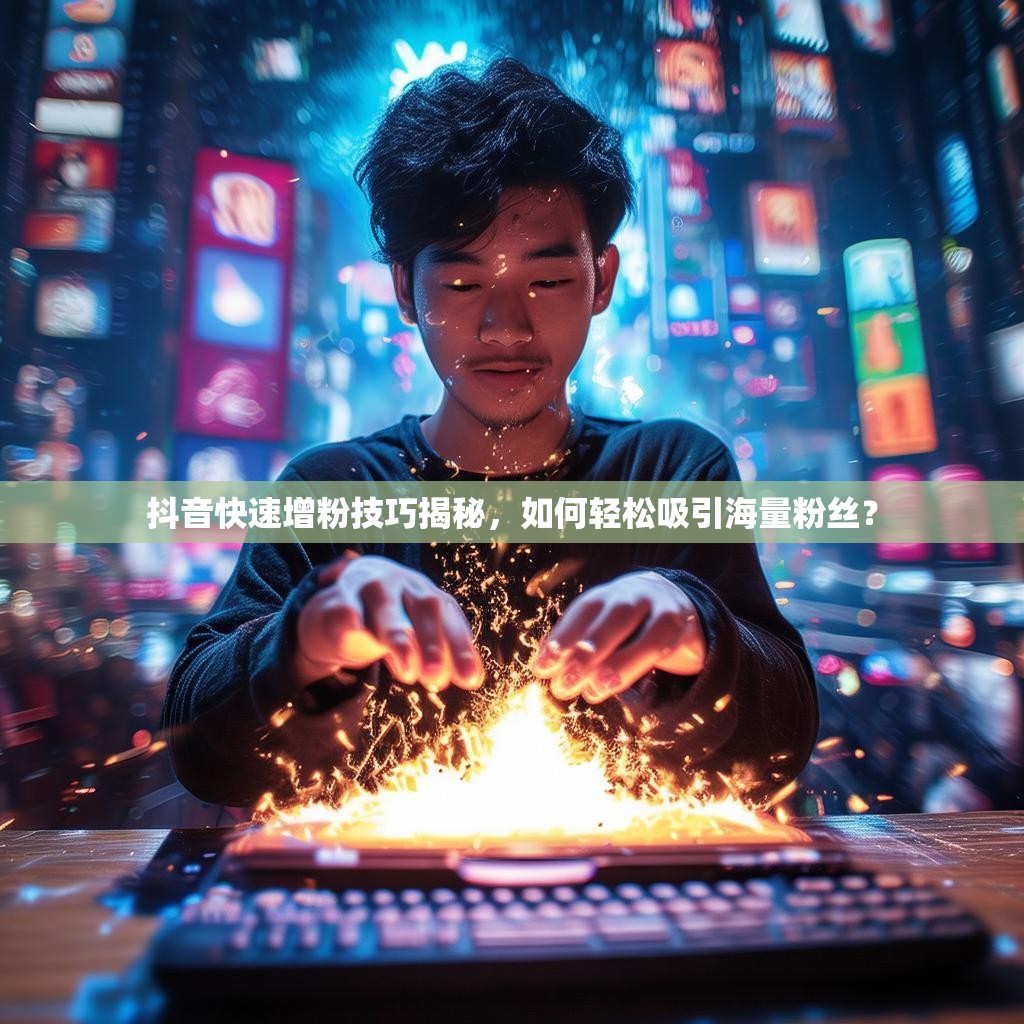 抖音快速增粉技巧揭秘，如何轻松吸引海量粉丝？