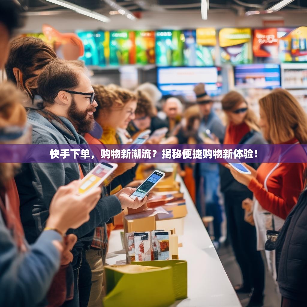 快手下单，购物新潮流？揭秘便捷购物新体验！