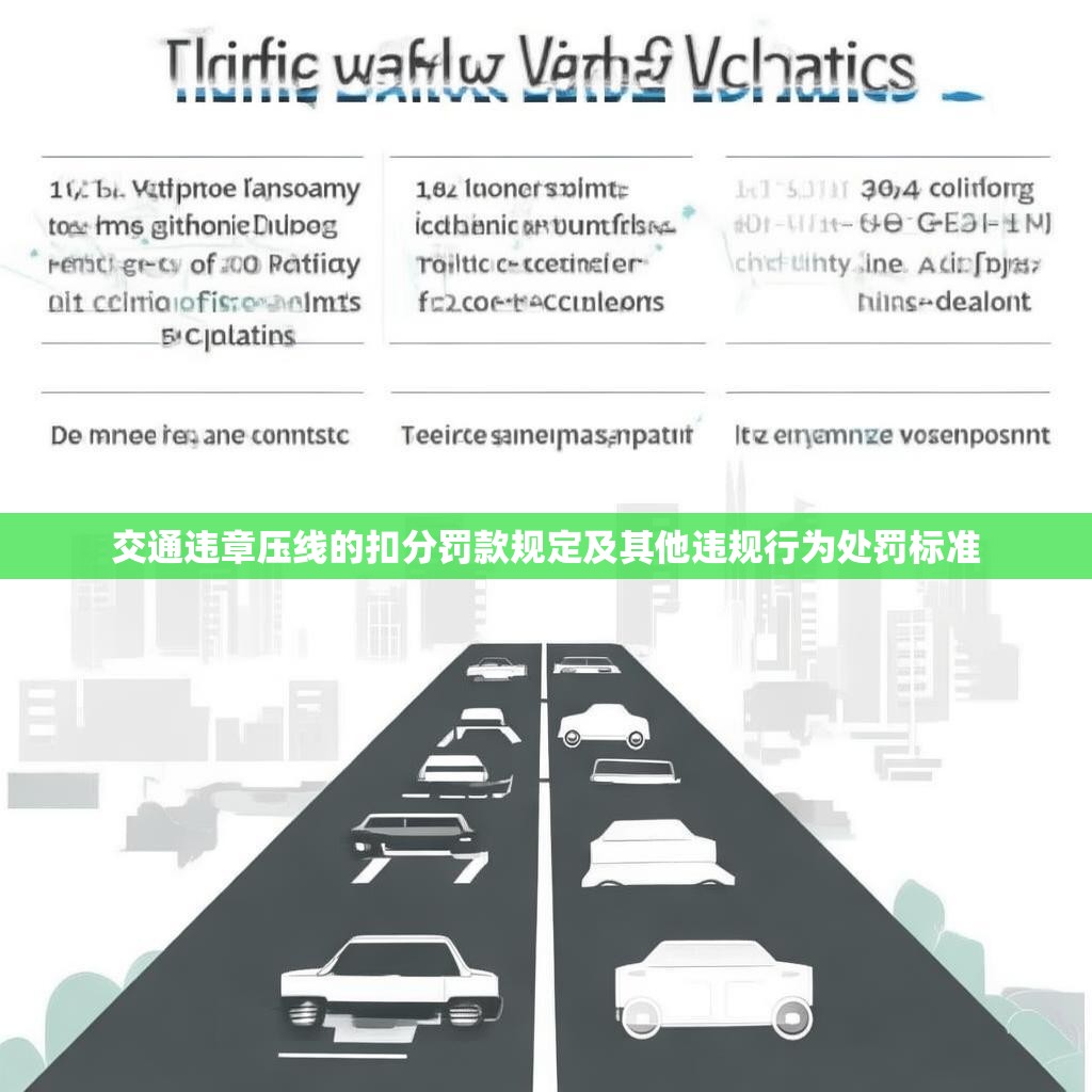 交通违章压线的扣分罚款规定及其他违规行为处罚标准