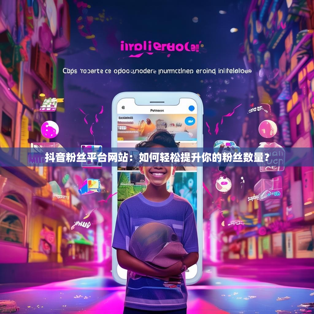 抖音粉丝平台网站：如何轻松提升你的粉丝数量？