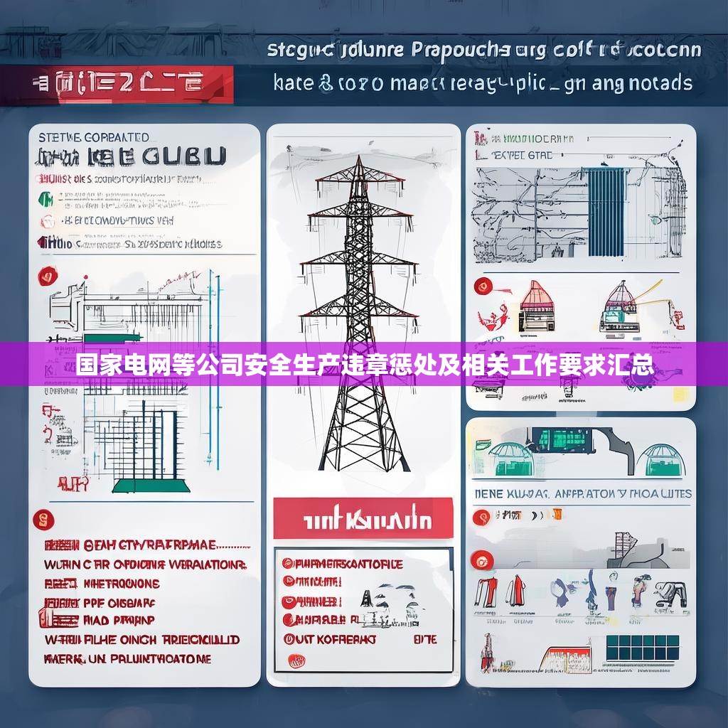 国家电网等公司安全生产违章惩处及相关工作要求汇总