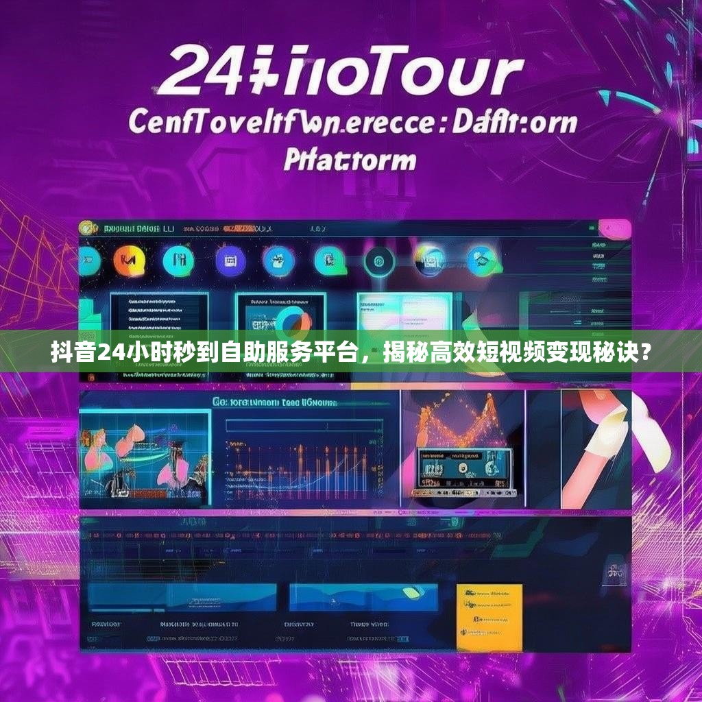 抖音24小时秒到自助服务平台，揭秘高效短视频变现秘诀？