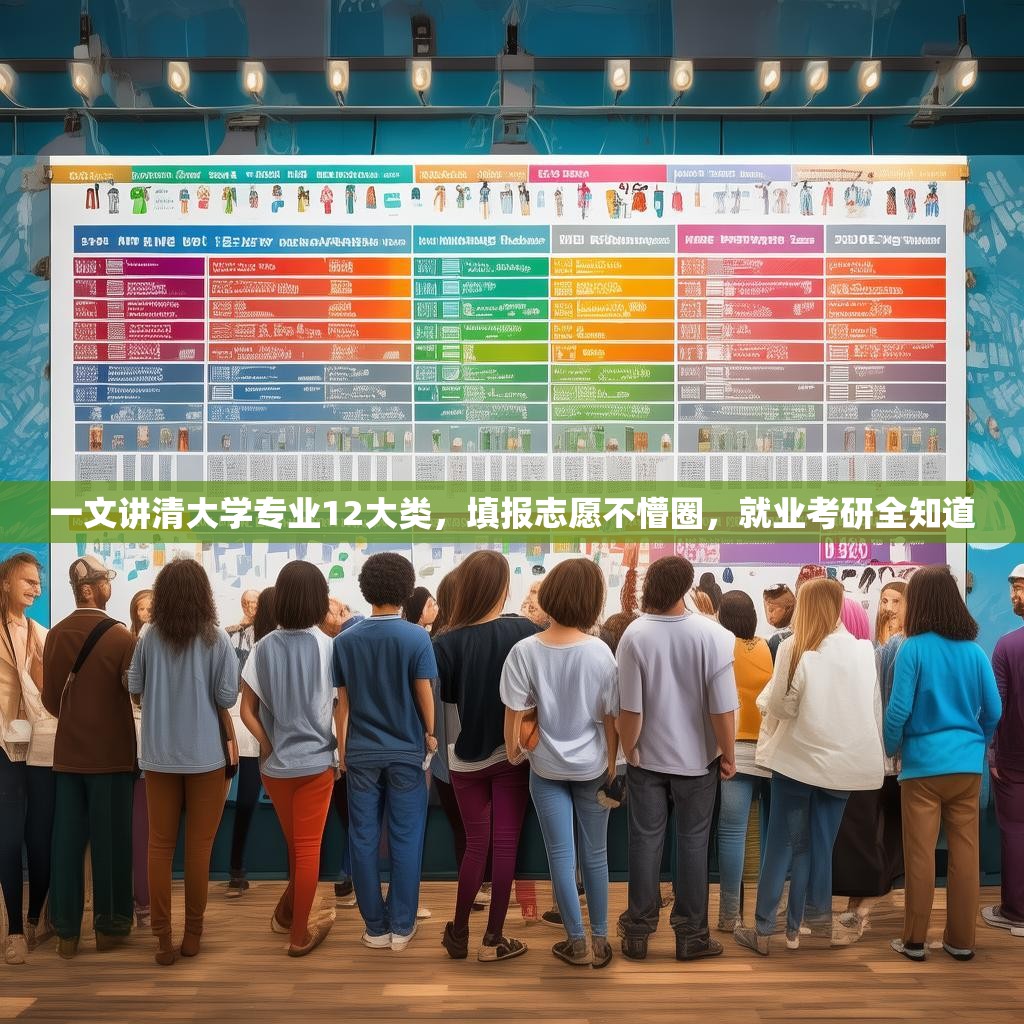 一文讲清大学专业12大类，填报志愿不懵圈，就业考研全知道