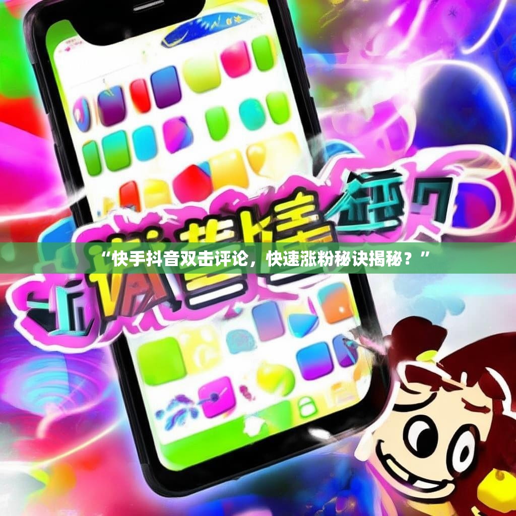 “快手抖音双击评论，快速涨粉秘诀揭秘？”