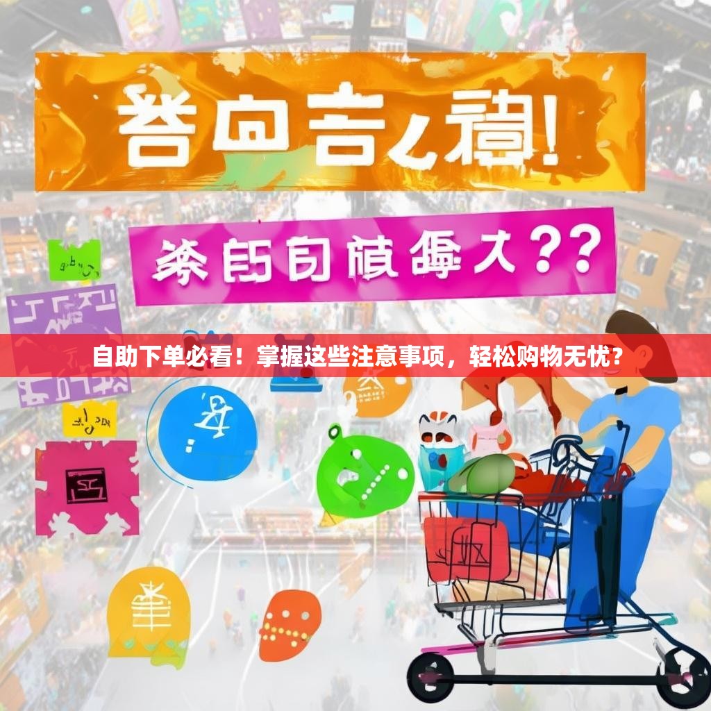 自助下单必看！掌握这些注意事项，轻松购物无忧？