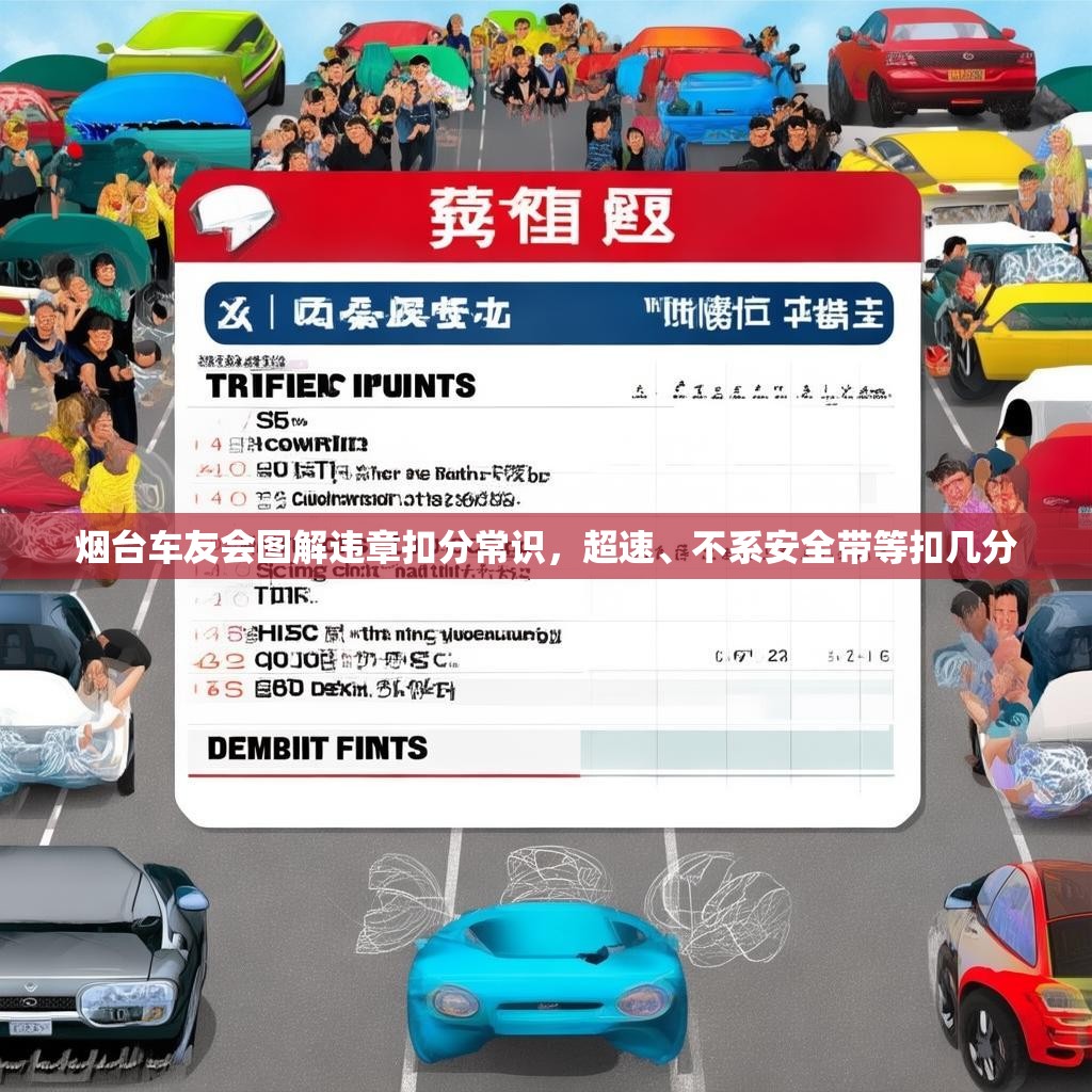 烟台车友会图解违章扣分常识，超速、不系安全带等扣几分