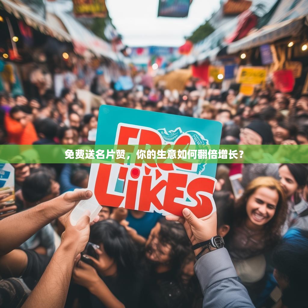 免费送名片赞，你的生意如何翻倍增长？