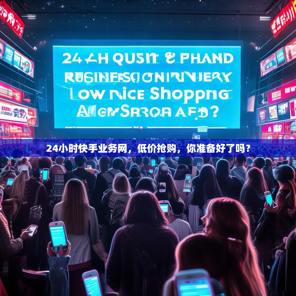 24小时快手业务网，低价抢购，你准备好了吗？