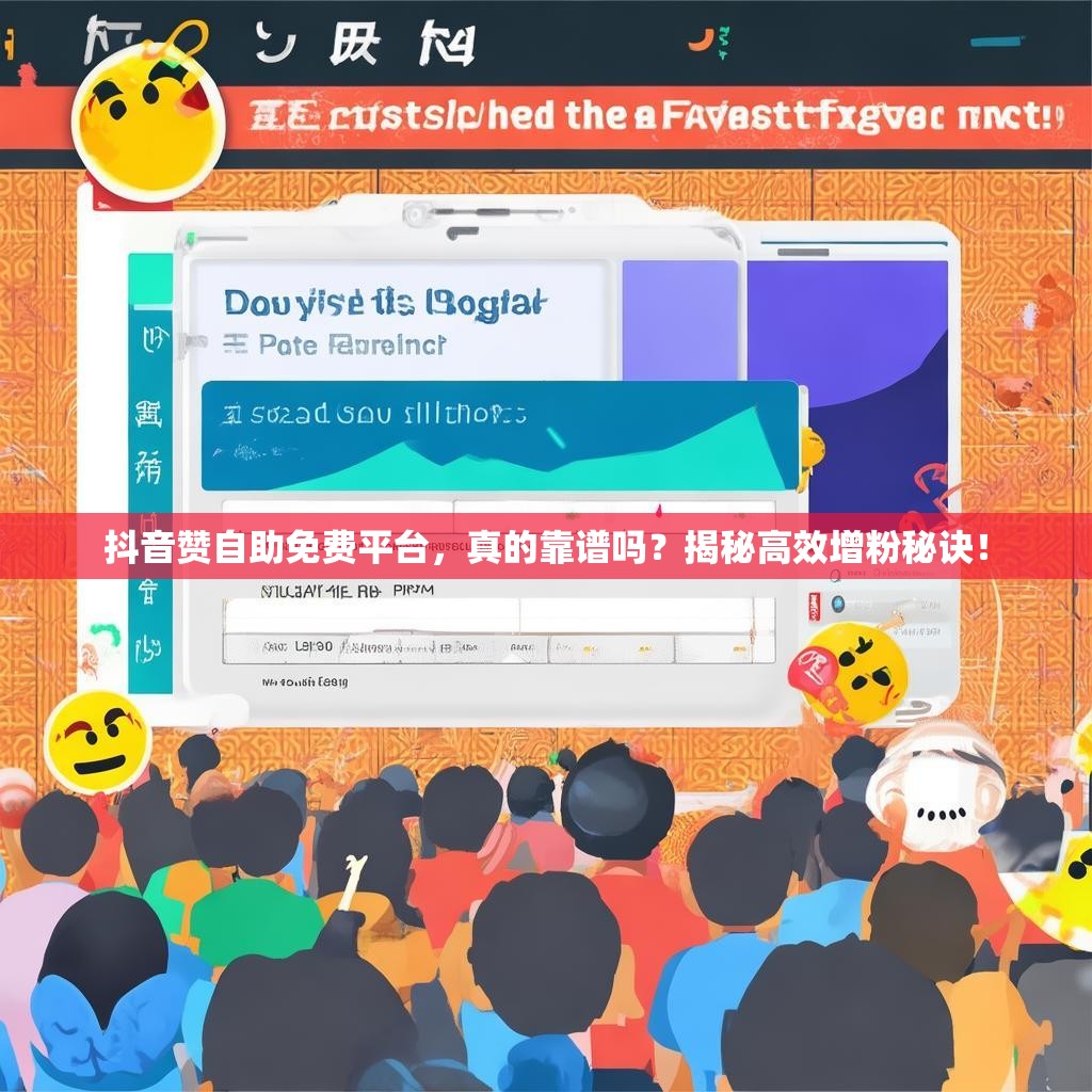 抖音赞自助免费平台，真的靠谱吗？揭秘高效增粉秘诀！
