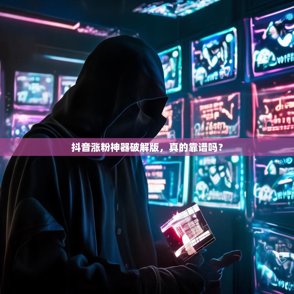 抖音涨粉神器破解版，真的靠谱吗？