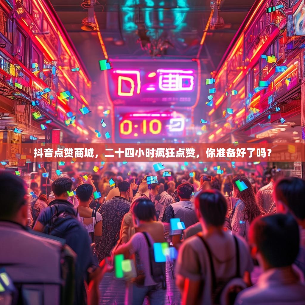抖音点赞商城，二十四小时疯狂点赞，你准备好了吗？