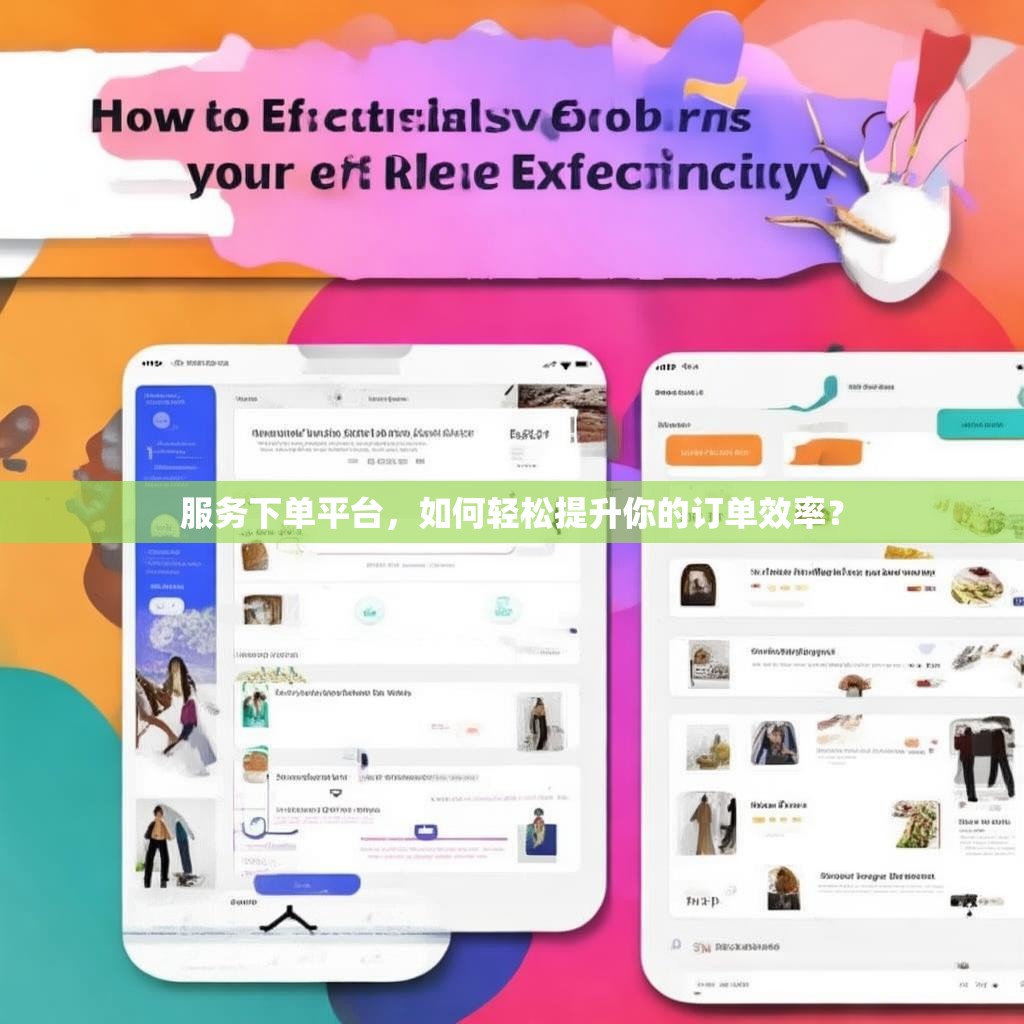 服务下单平台，如何轻松提升你的订单效率？