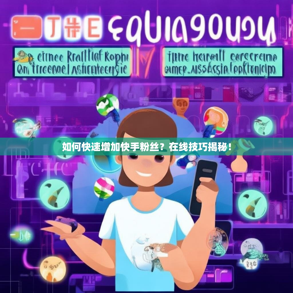 如何快速增加快手粉丝？在线技巧揭秘！