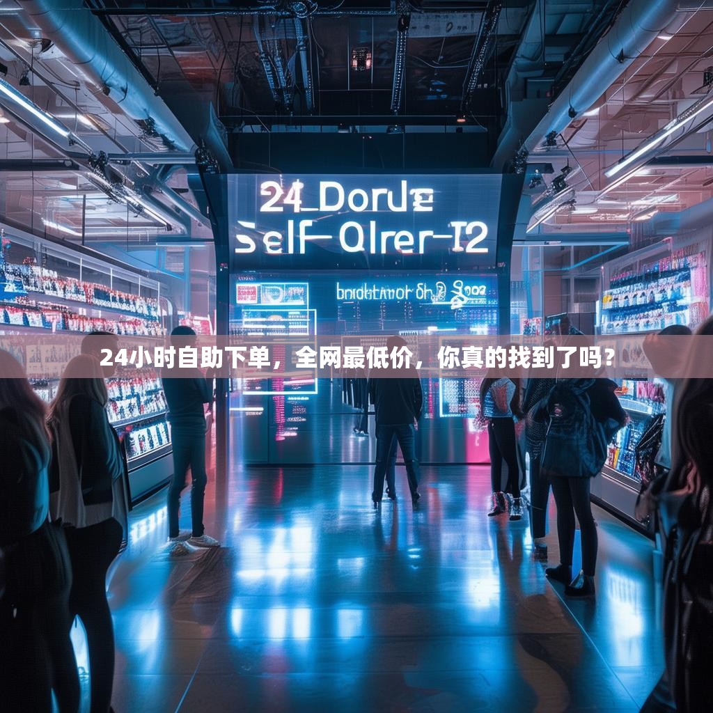 24小时自助下单，全网最低价，你真的找到了吗？