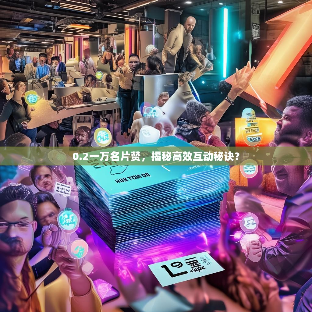 0.2一万名片赞，揭秘高效互动秘诀？