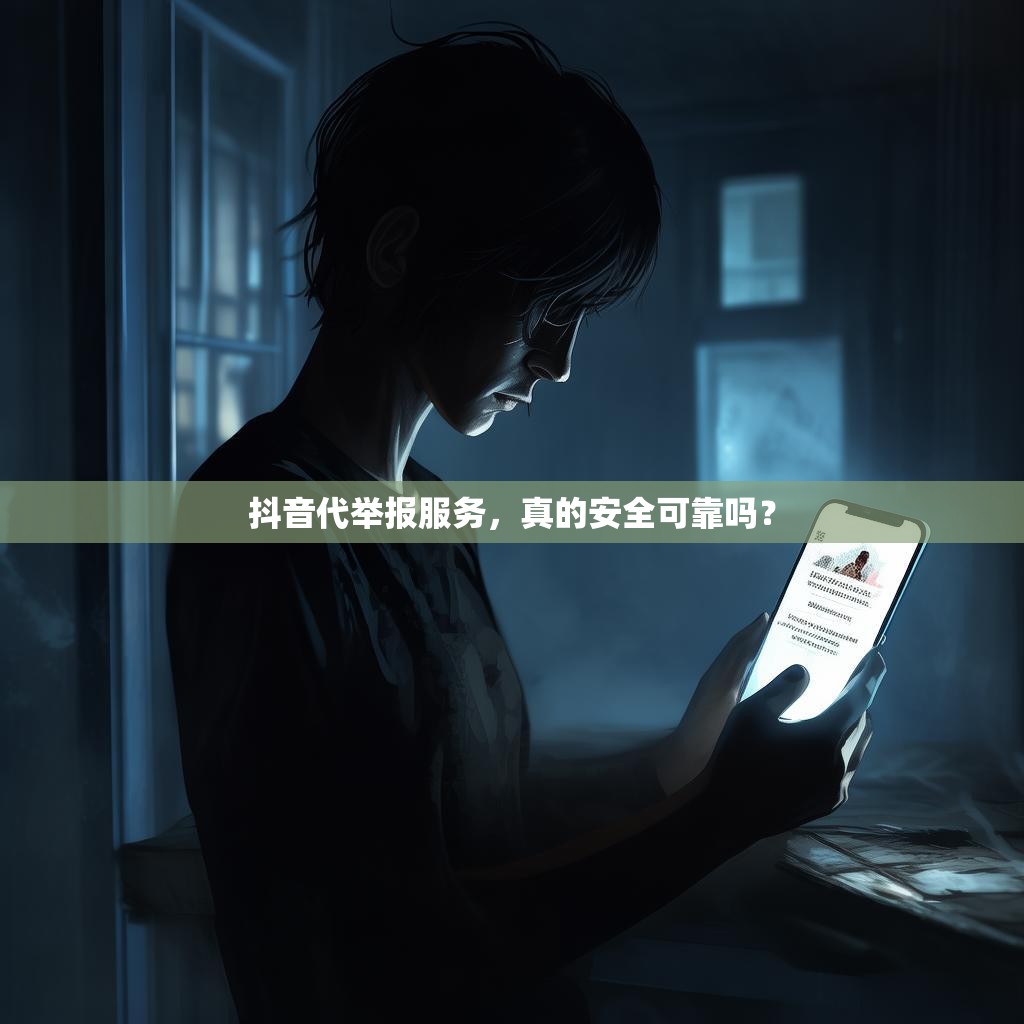 抖音代举报服务，真的安全可靠吗？