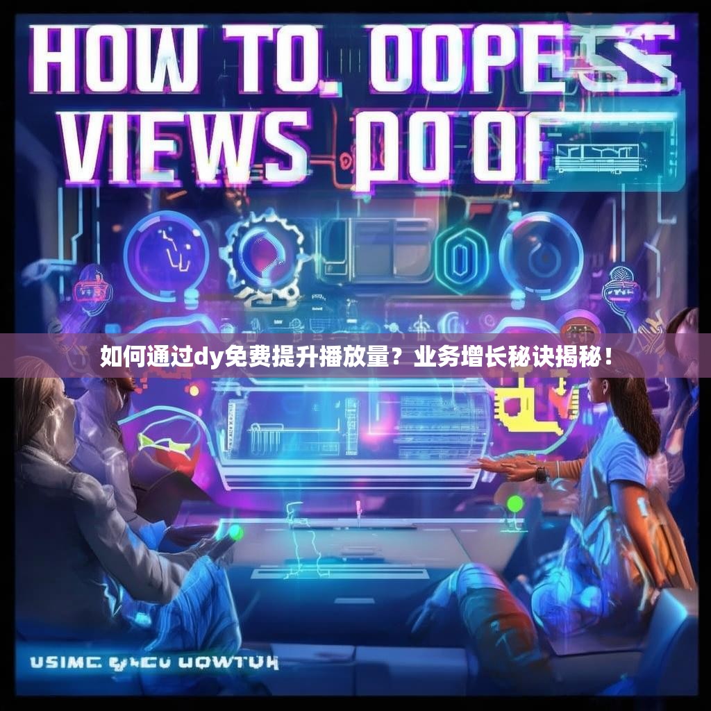 如何通过dy免费提升播放量？业务增长秘诀揭秘！