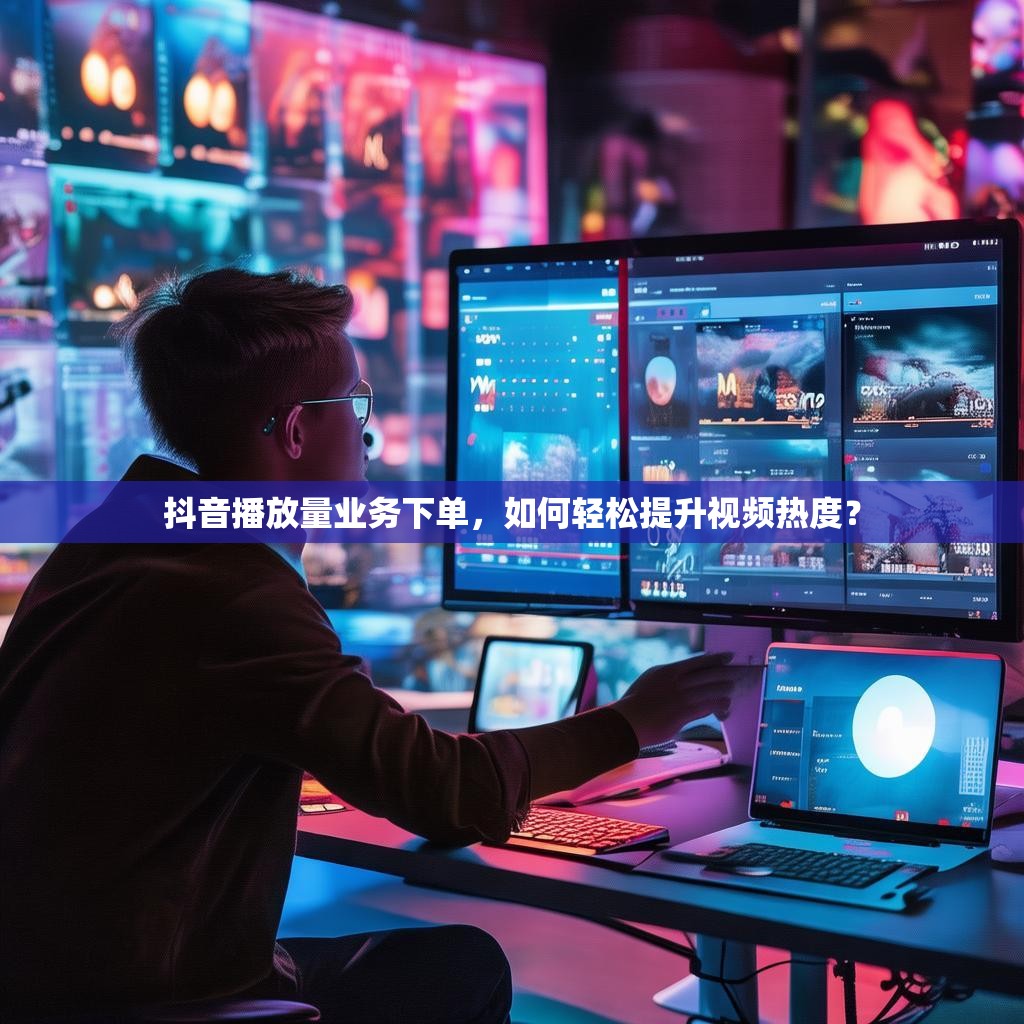 抖音播放量业务下单，如何轻松提升视频热度？