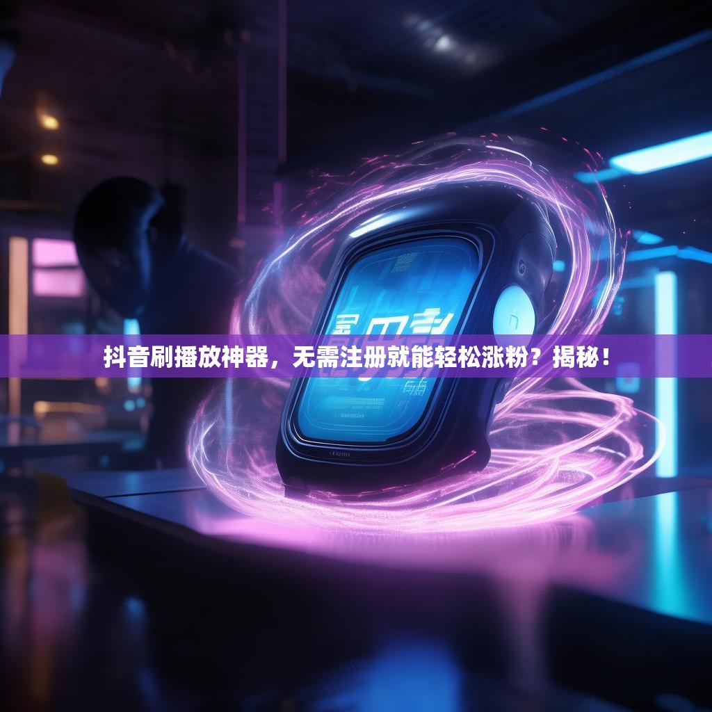 抖音刷播放神器，无需注册就能轻松涨粉？揭秘！