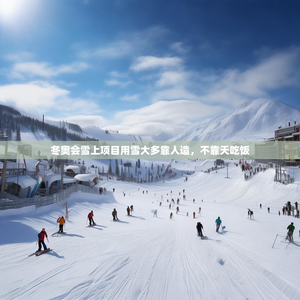 冬奥会雪上项目用雪大多靠人造，不靠天吃饭