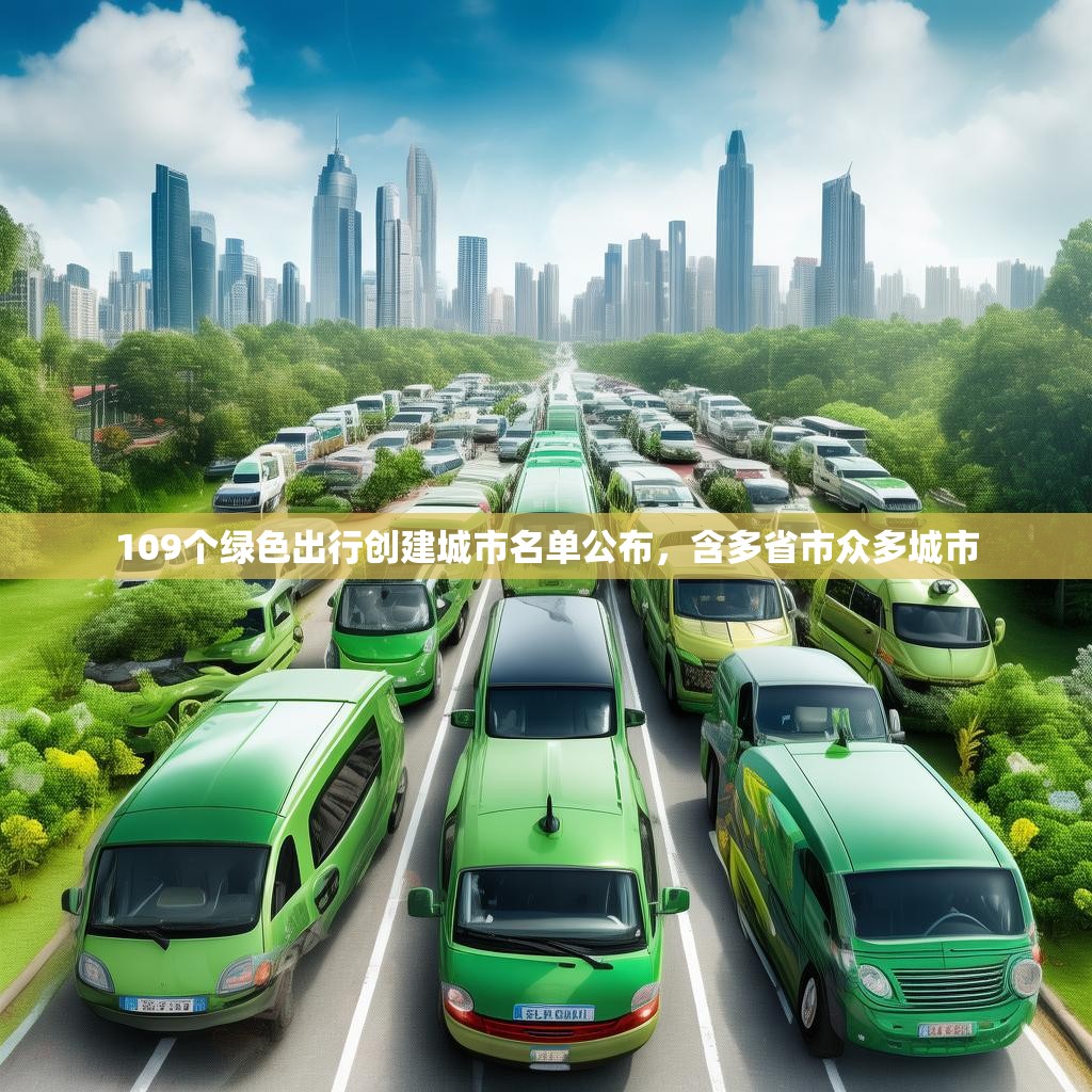 109个绿色出行创建城市名单公布，含多省市众多城市