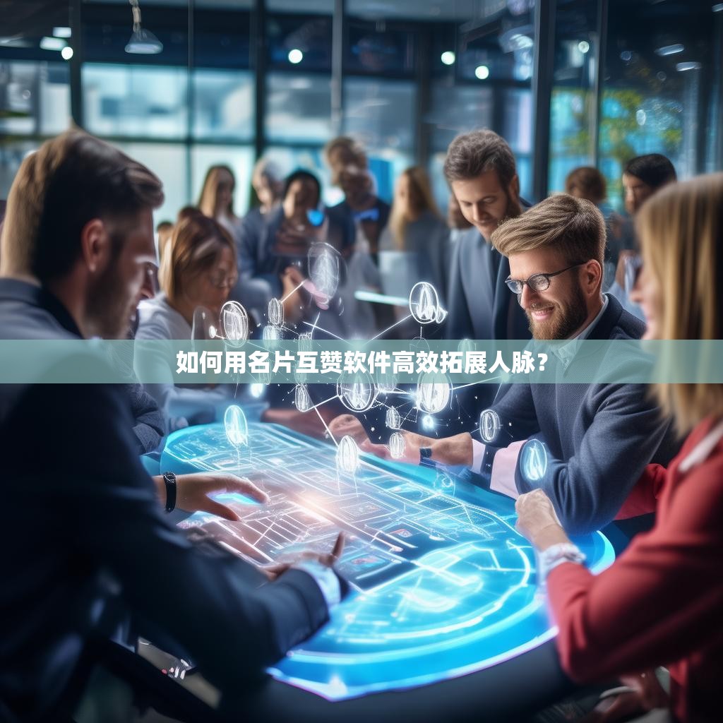 如何用名片互赞软件高效拓展人脉？