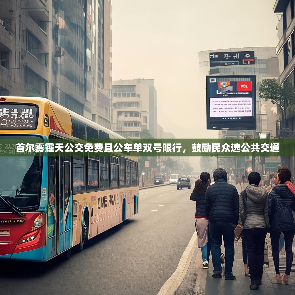 首尔雾霾天公交免费且公车单双号限行，鼓励民众选公共交通