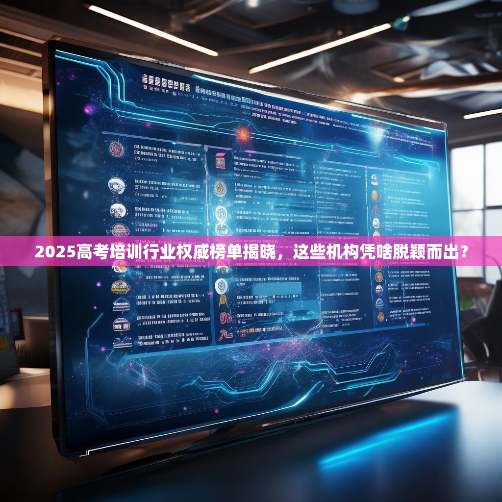 2025高考培训行业权威榜单揭晓，这些机构凭啥脱颖而出？