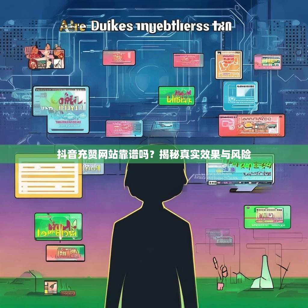 抖音充赞网站靠谱吗？揭秘真实效果与风险