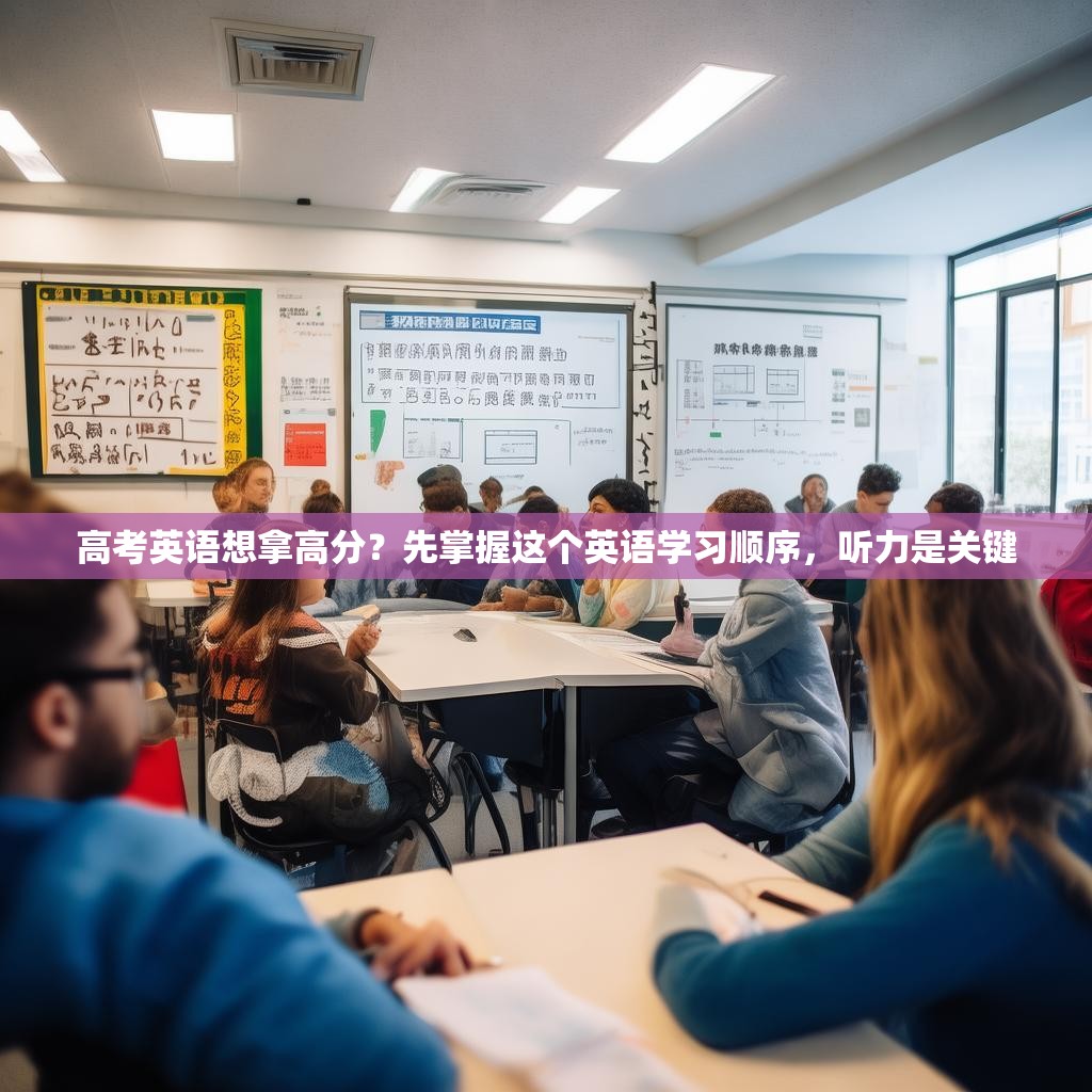 高考英语想拿高分？先掌握这个英语学习顺序，听力是关键