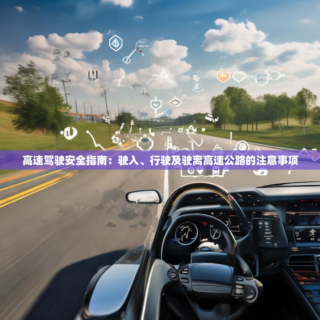 高速驾驶安全指南：驶入、行驶及驶离高速公路的注意事项
