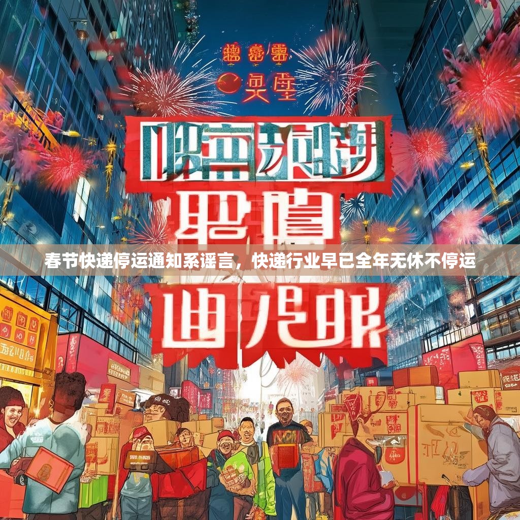 春节快递停运通知系谣言，快递行业早已全年无休不停运