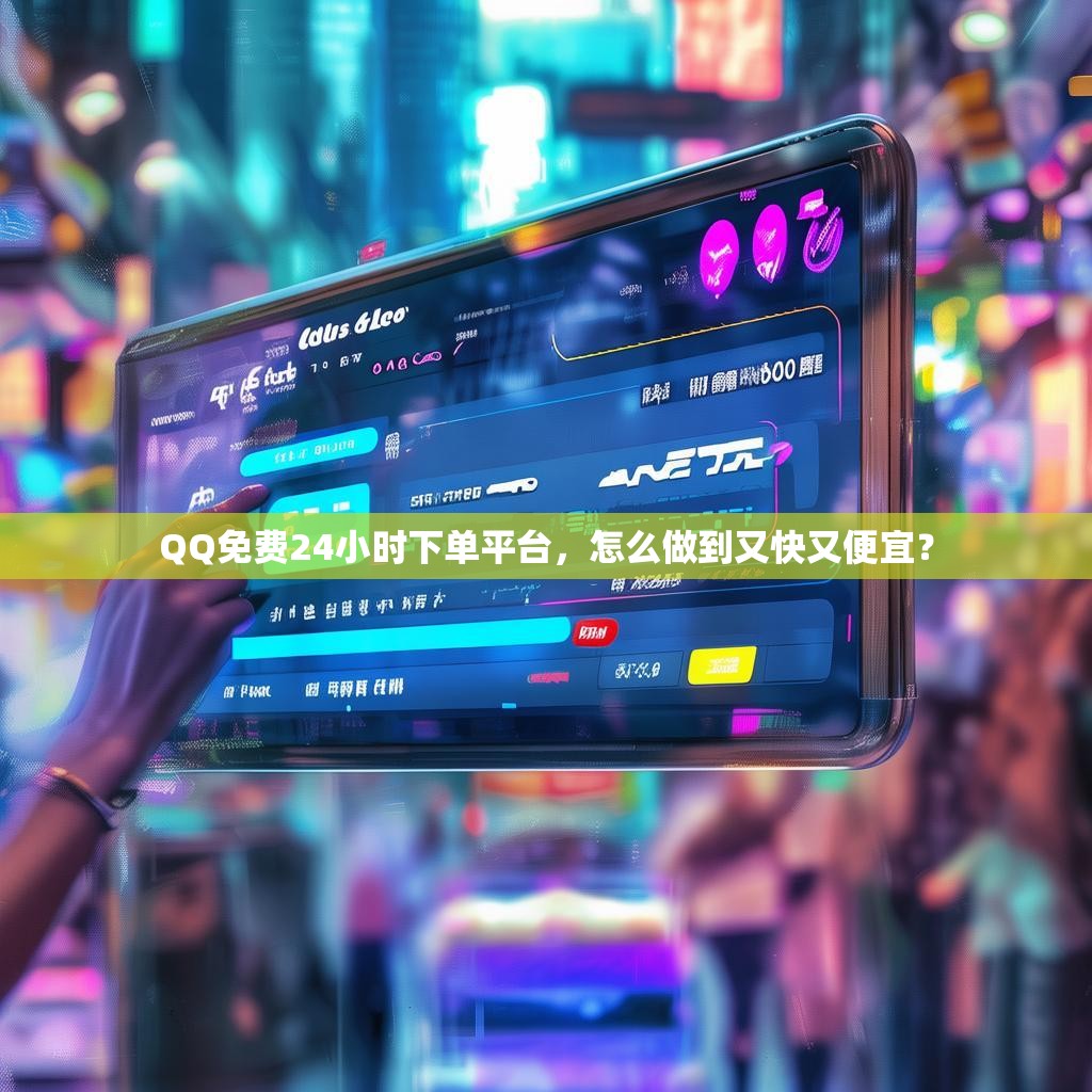 QQ免费24小时下单平台，怎么做到又快又便宜？