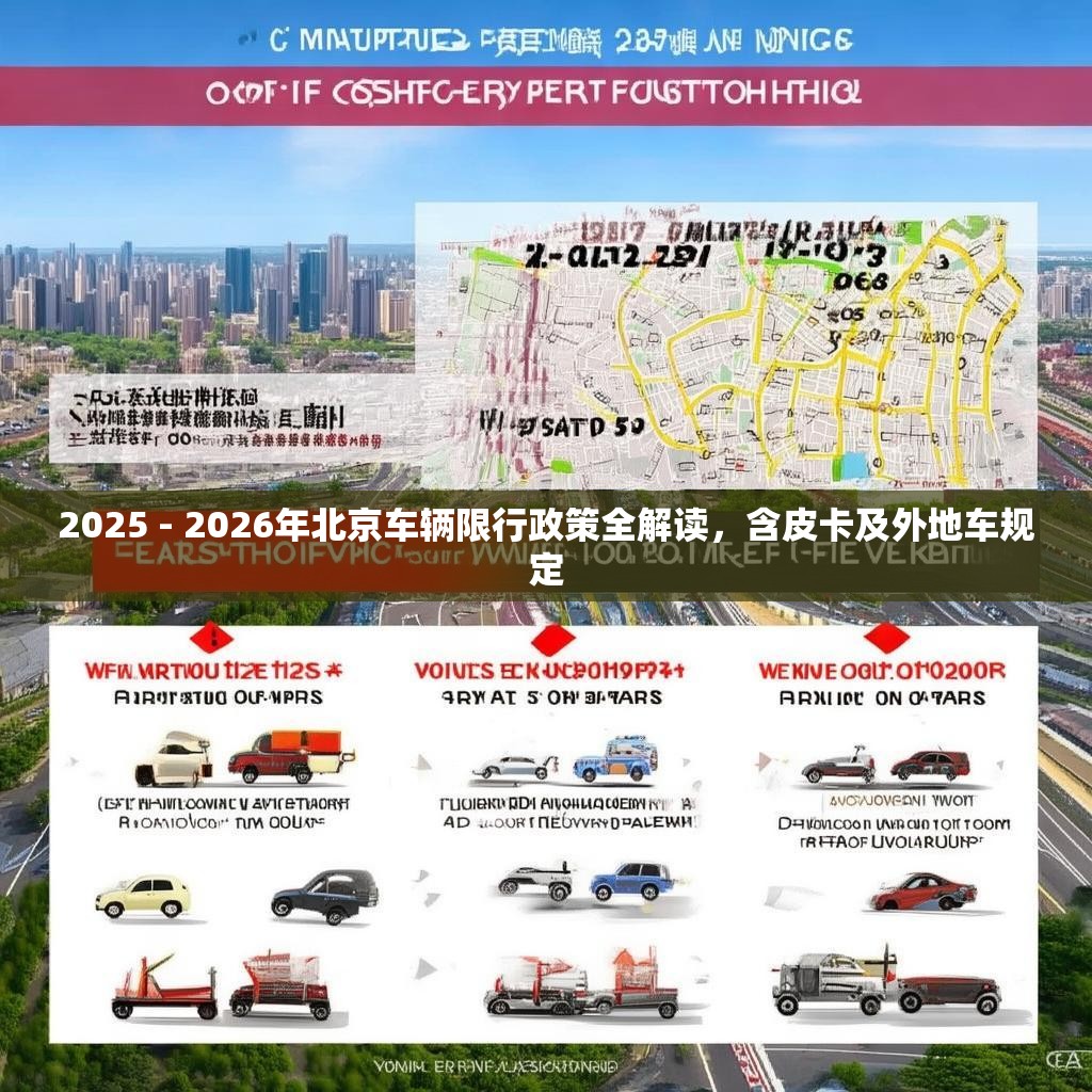 2025 - 2026年北京车辆限行政策全解读，含皮卡及外地车规定