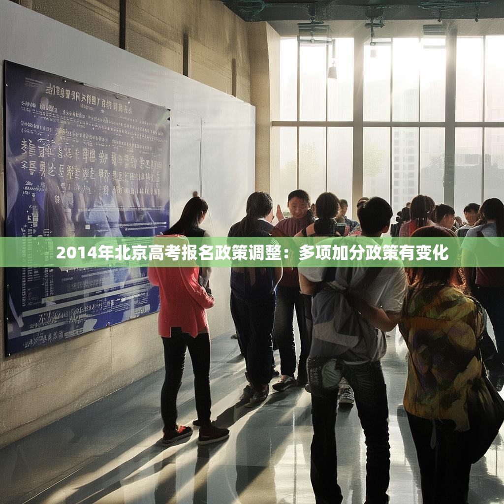 2014年北京高考报名政策调整：多项加分政策有变化