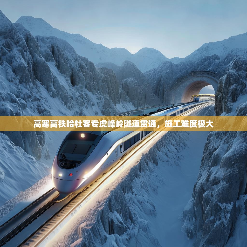 高寒高铁哈牡客专虎峰岭隧道贯通，施工难度极大