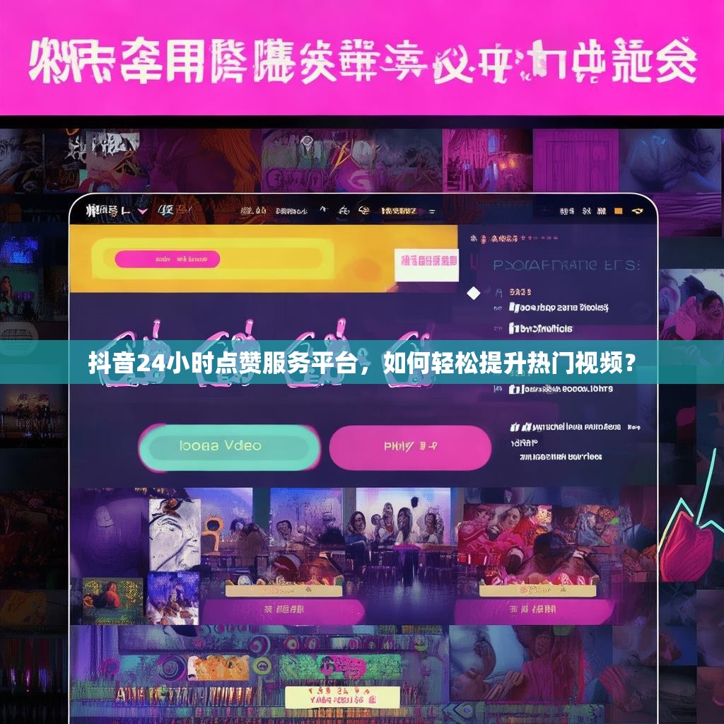 抖音24小时点赞服务平台，如何轻松提升热门视频？