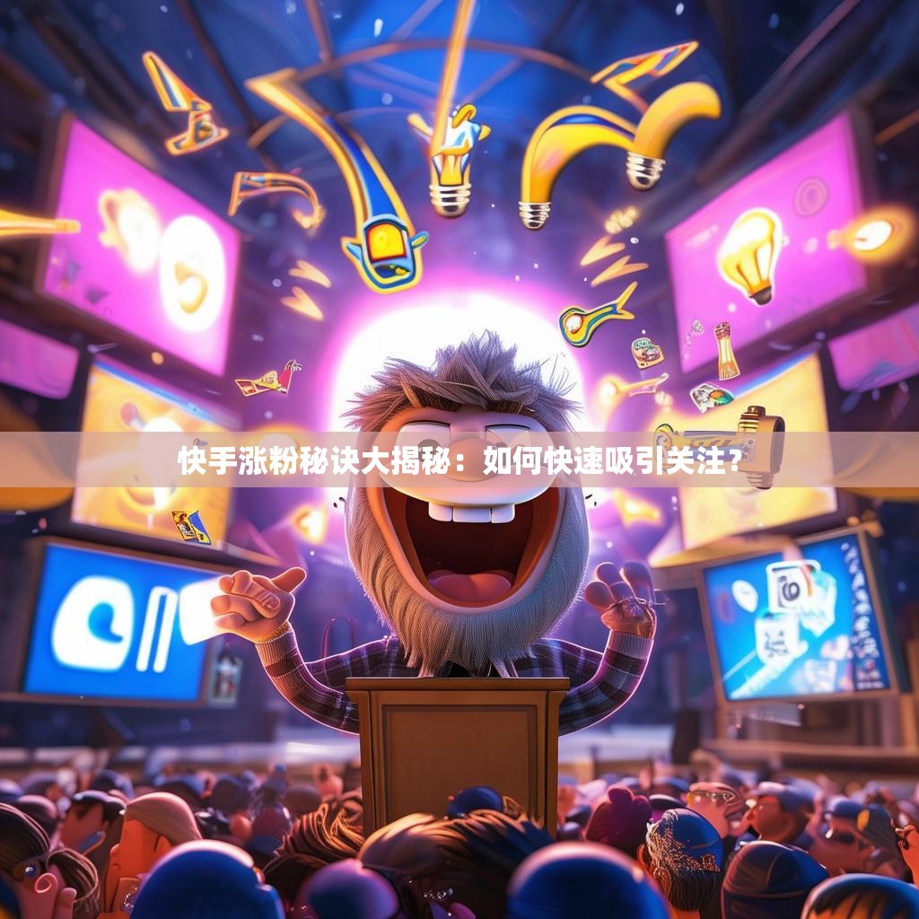 快手涨粉秘诀大揭秘：如何快速吸引关注？