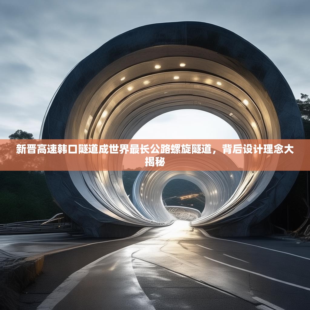 新晋高速韩口隧道成世界最长公路螺旋隧道，背后设计理念大揭秘