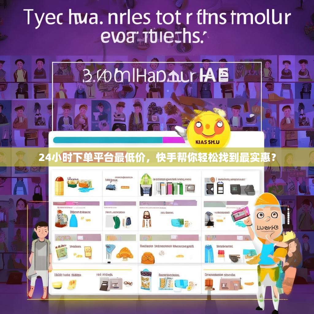 24小时下单平台最低价，快手帮你轻松找到最实惠？
