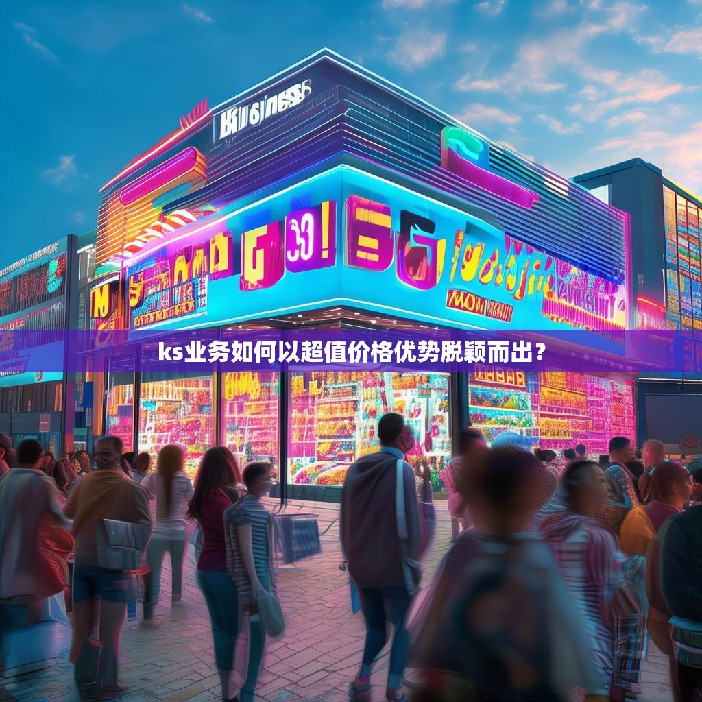 ks业务如何以超值价格优势脱颖而出？