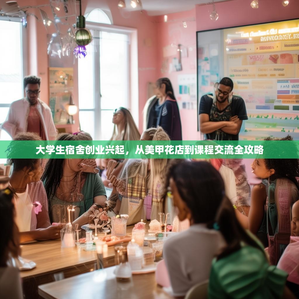 大学生宿舍创业兴起，从美甲花店到课程交流全攻略