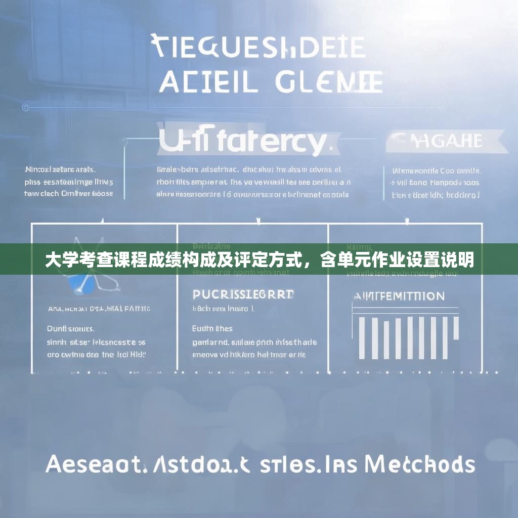 大学考查课程成绩构成及评定方式，含单元作业设置说明