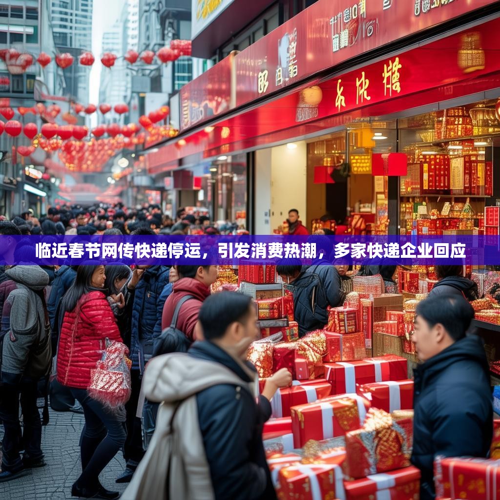 临近春节网传快递停运，引发消费热潮，多家快递企业回应
