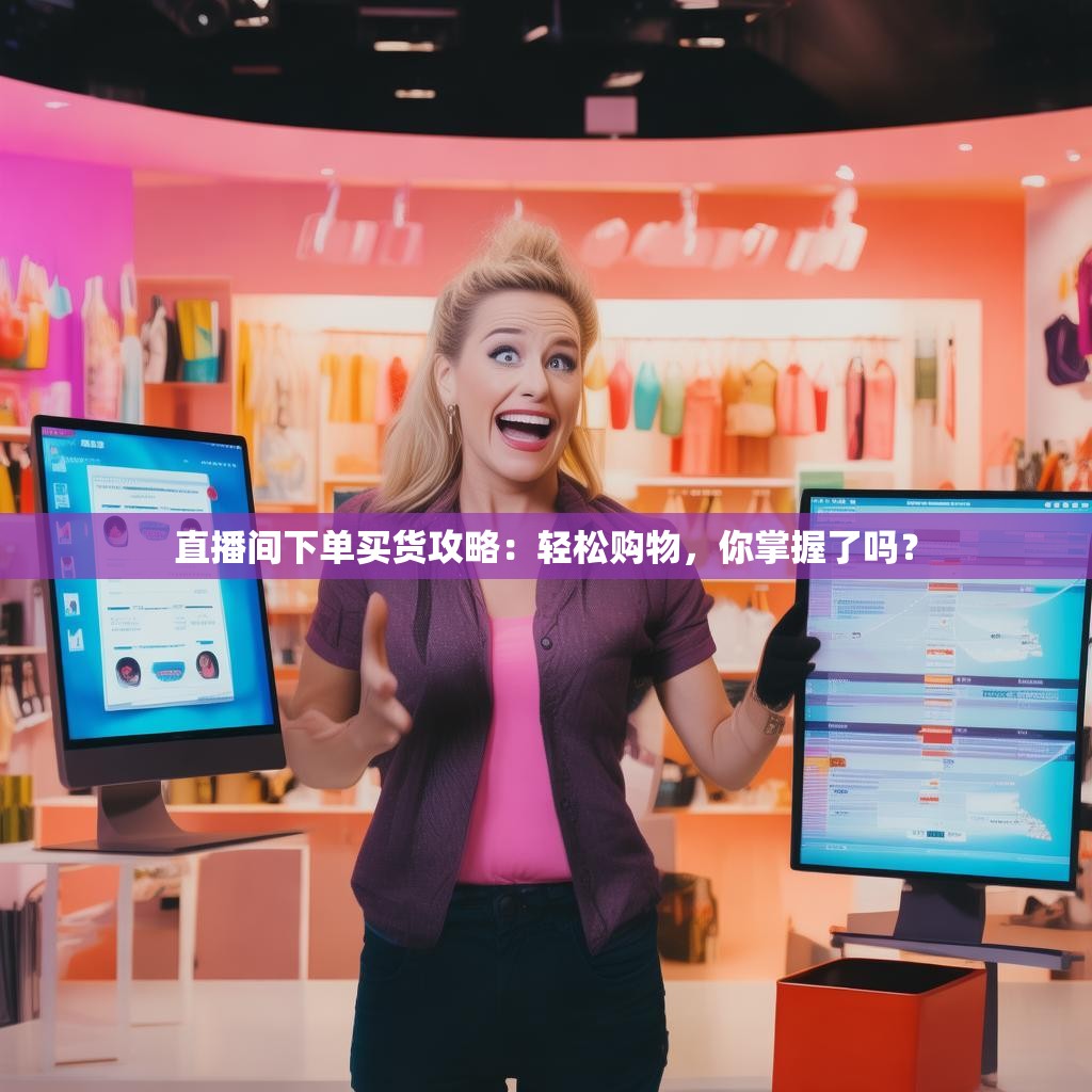 直播间下单买货攻略：轻松购物，你掌握了吗？
