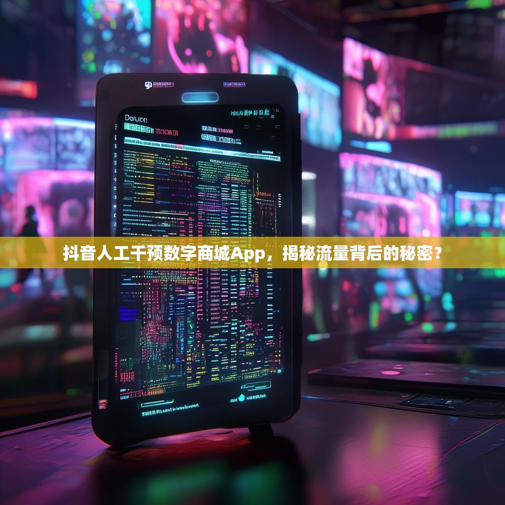 抖音人工干预数字商城App，揭秘流量背后的秘密？