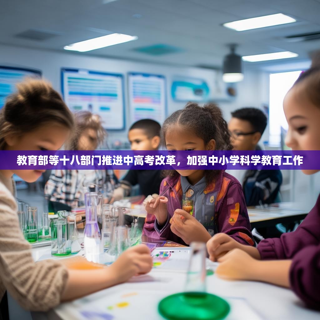 教育部等十八部门推进中高考改革，加强中小学科学教育工作