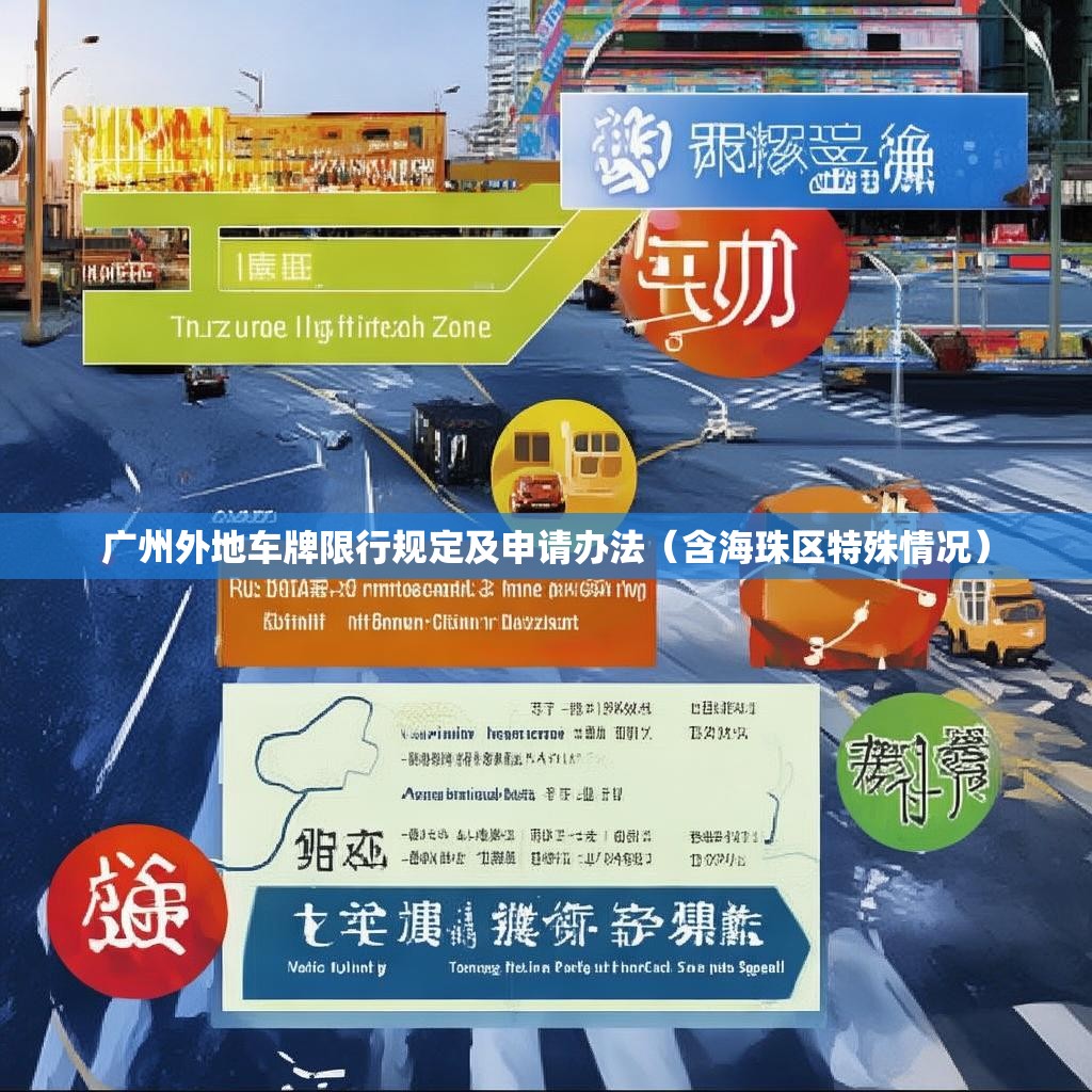 广州外地车牌限行规定及申请办法（含海珠区特殊情况）