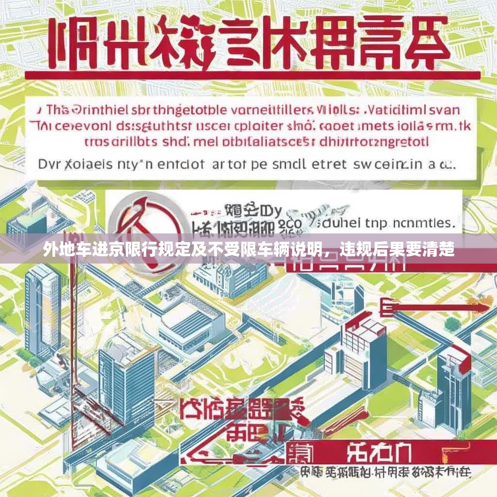 外地车进京限行规定及不受限车辆说明，违规后果要清楚